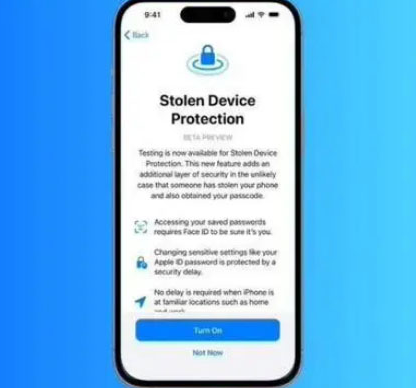 崇仁苹果授权维修店分享被盗设备保护功能开启方法 