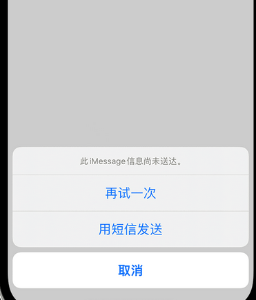 崇仁apple维修iPhone上无法正常发送iMessage信息