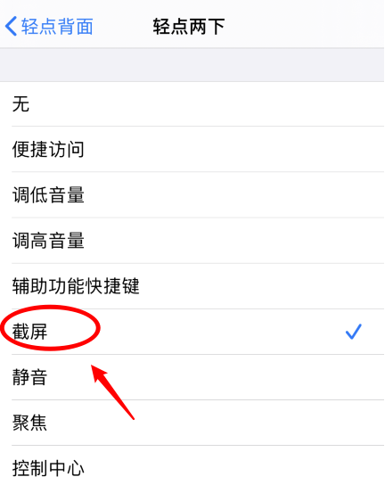 崇仁苹果手机维修分享iPhone12如何启用双击截屏 